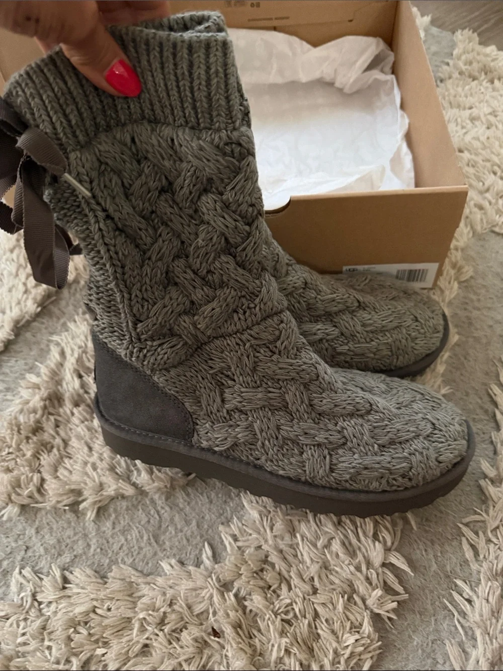 UGG comfortable gray
